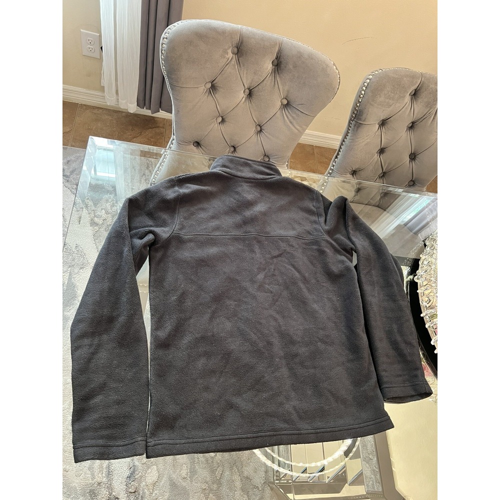Columbia Jacket Youth XL Black Full Zip Fleece Comfort - Picture 8 of 12